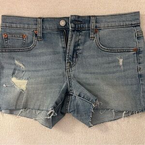 GAP Light Blue Denim Shorts